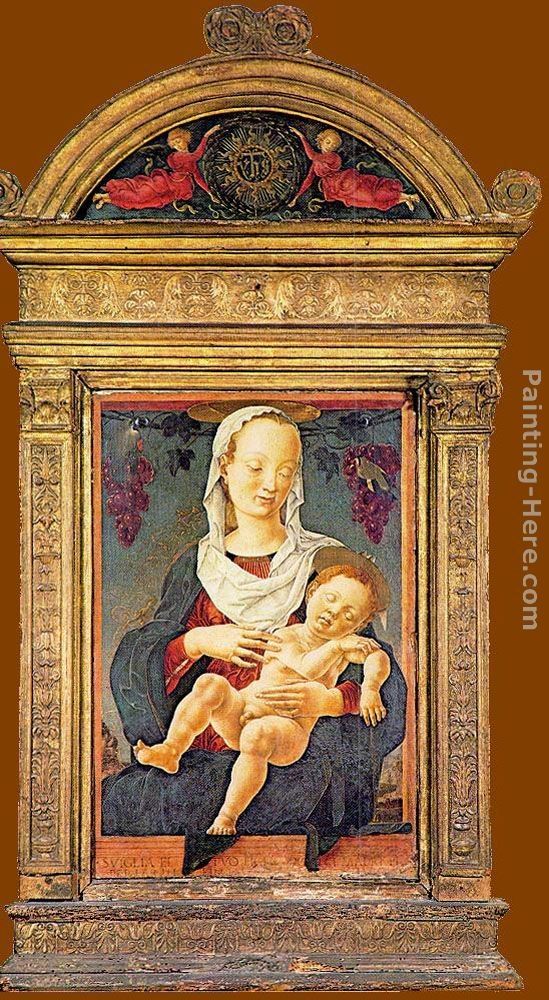 Cosme Tura The Madonna of the Zodiac
